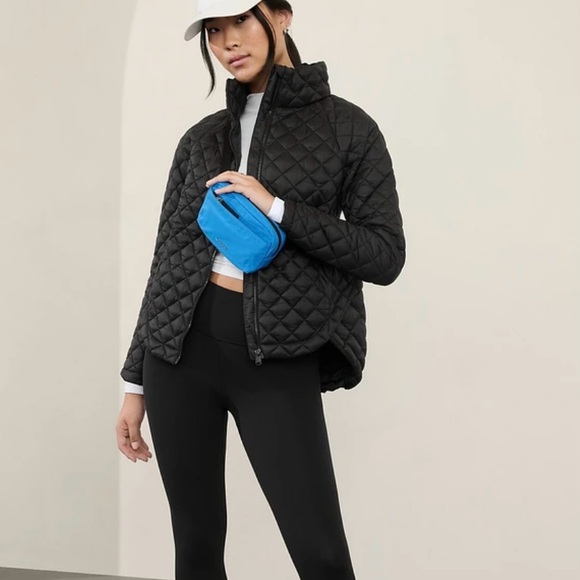 Athleta Jackets & Blazers - Athleta black xl whisper featherless jacket GUC